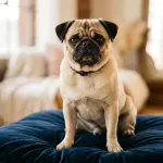 A purebred Pug dog representing the Toy Group breed classification
